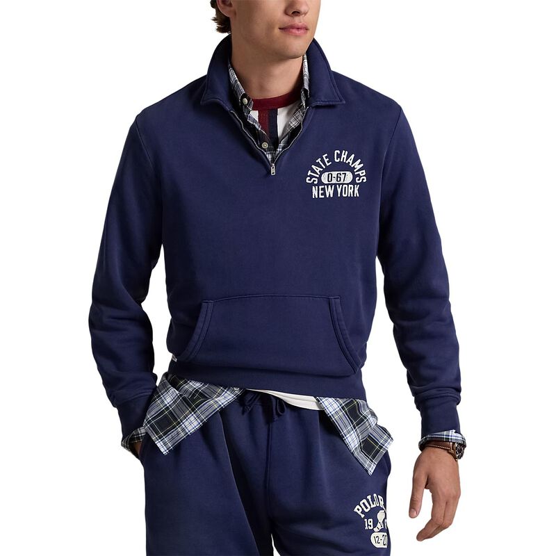 Polo Ralph Lauren Crest Fleece Collared Sweatshirt image number 0